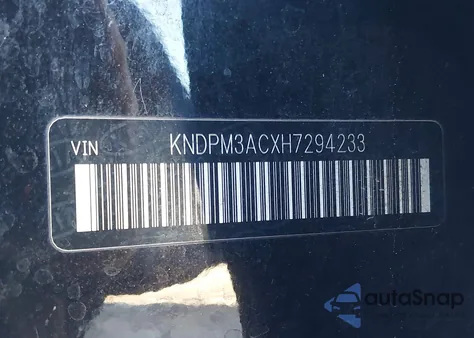 2017 Kia Sportage Lx z USA, uszkodzony, nr VIN KNDPM3ACXH7294233